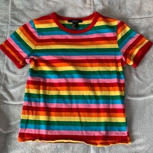 rainbow tee